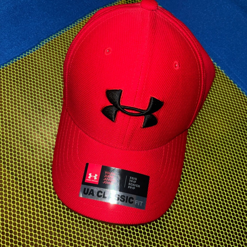Boys Under Armour Red Cap